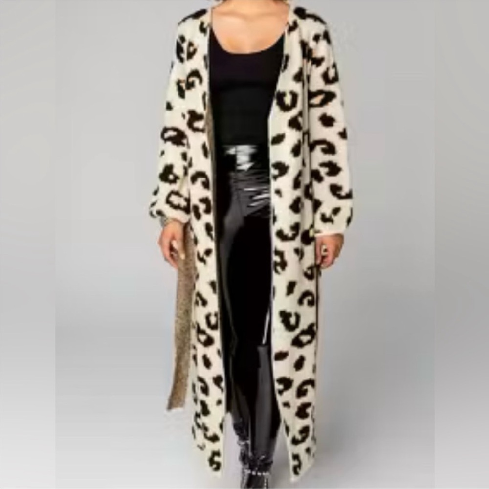 BuddyLove Leopard Pattern Cardigan